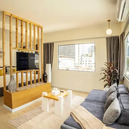 Cozy Studio Room For 3 Guests At Center-Silom - 5B Bangkok Exterior photo